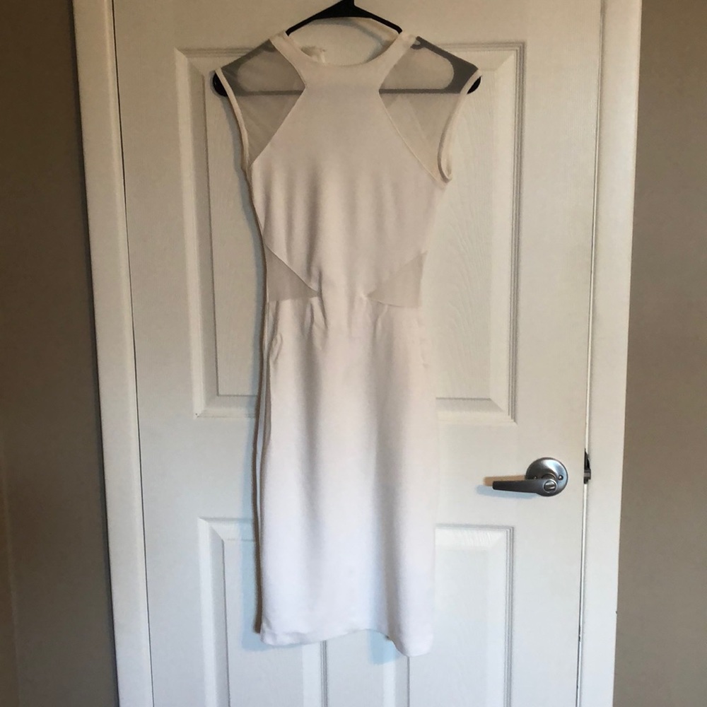 French Connection white cocktail dress